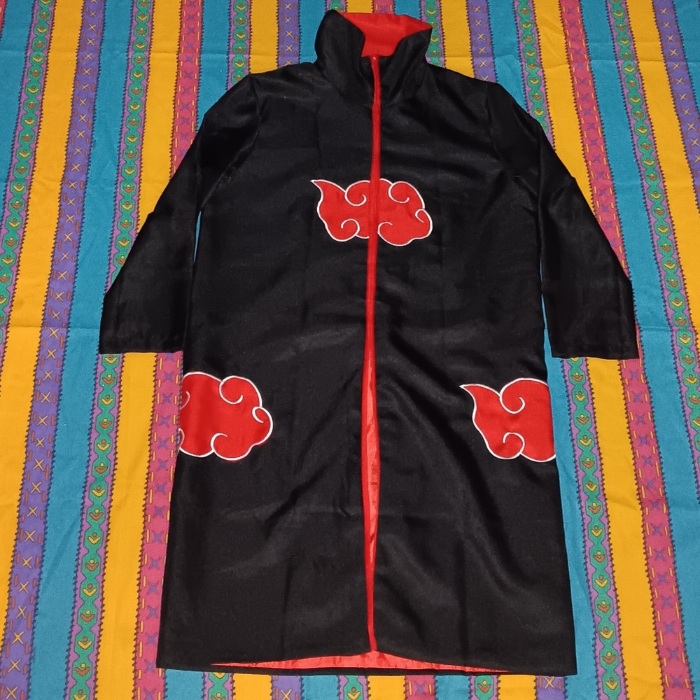 Naruto Shippuden Akatsuki Sewn Ninja Robe Cosplay Costume